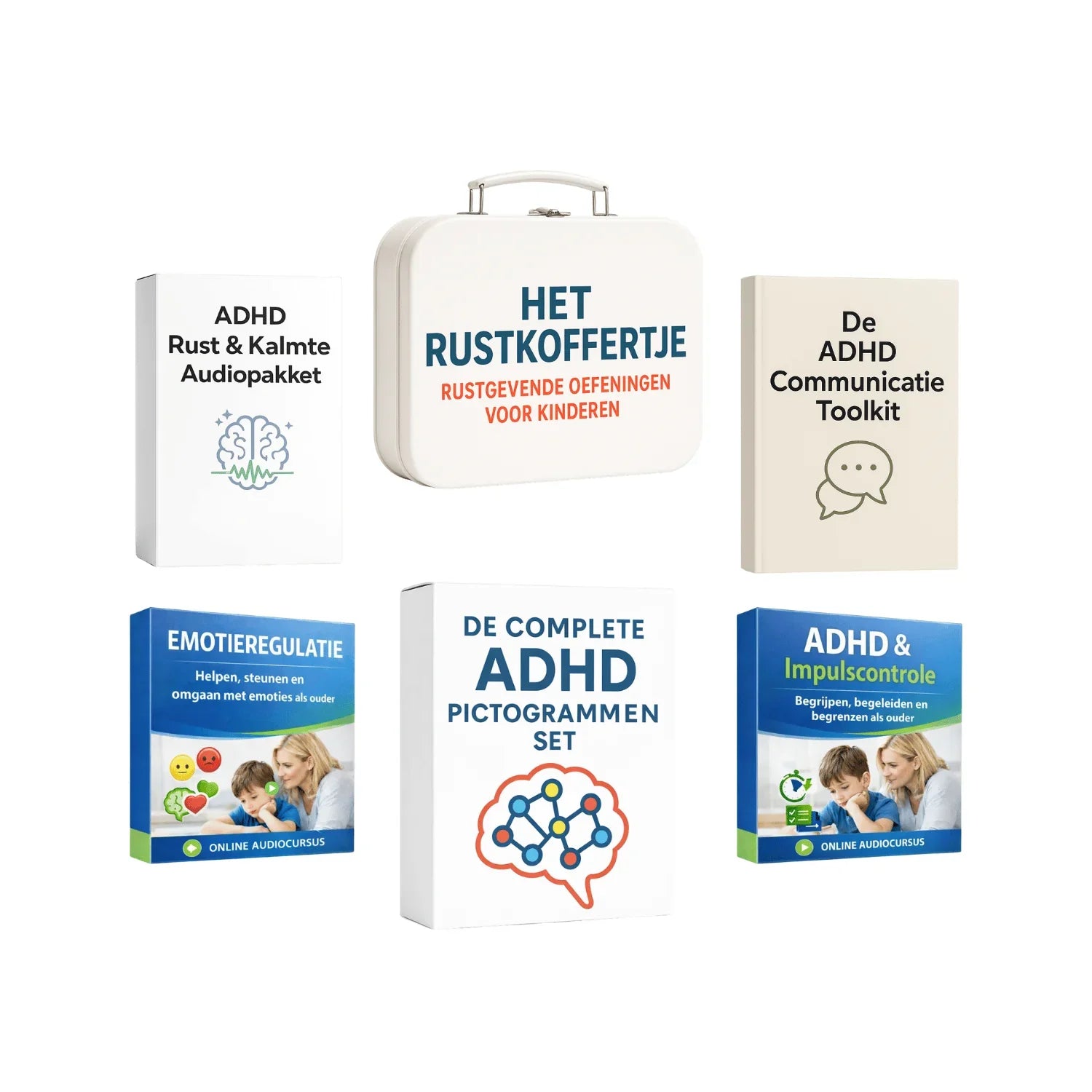 De ADHD Premium Startbundel – voor jonge kinderen (5–8 jaar)