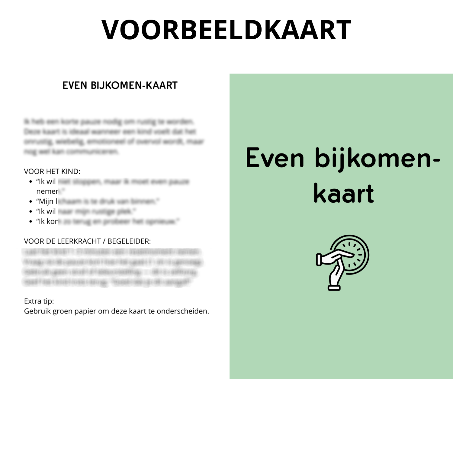 Het rustkoffertje - rustkaarten & oefeningen voor kinderen